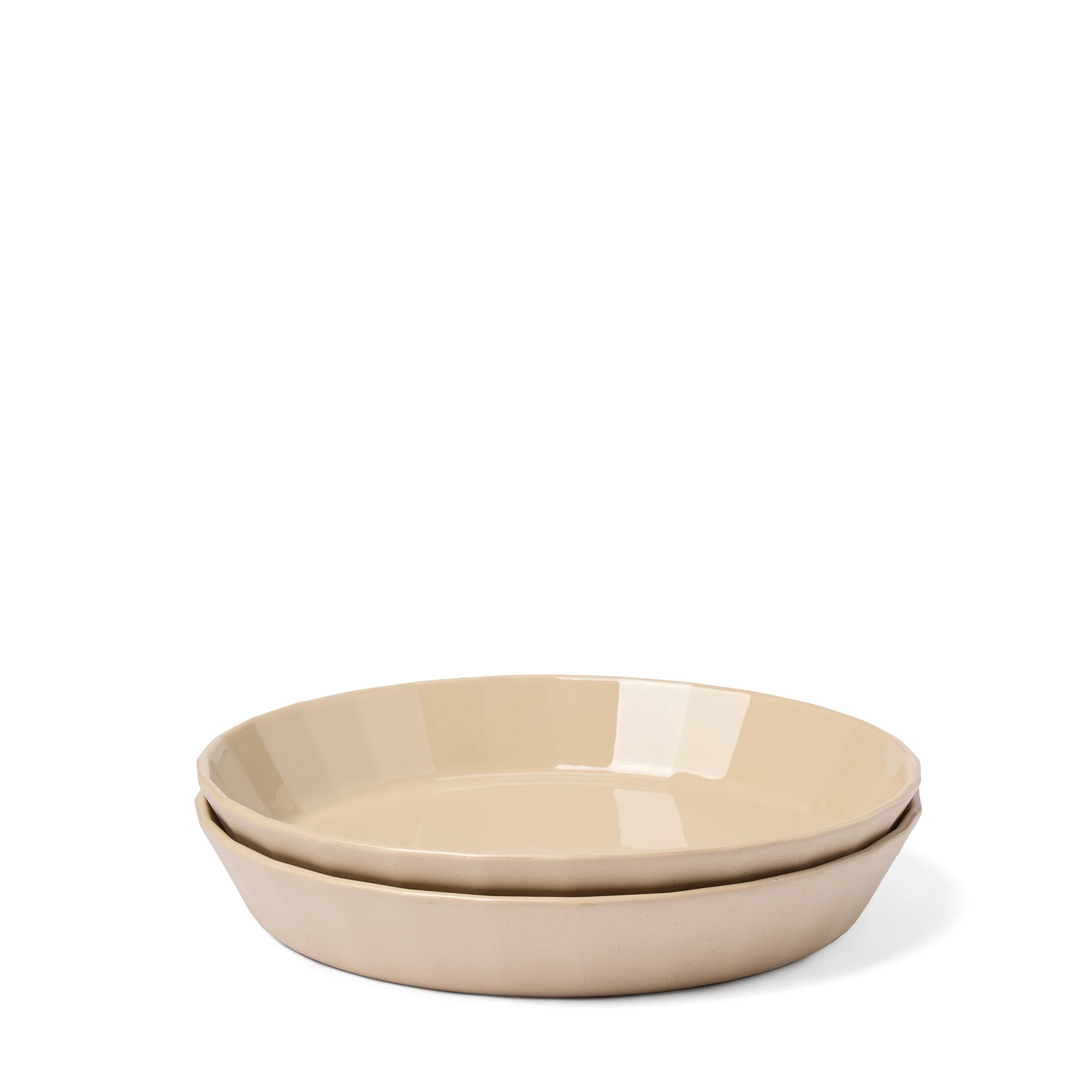 Fade Deep Plate Oatmeal 22cm (Set of 2) - Image 7