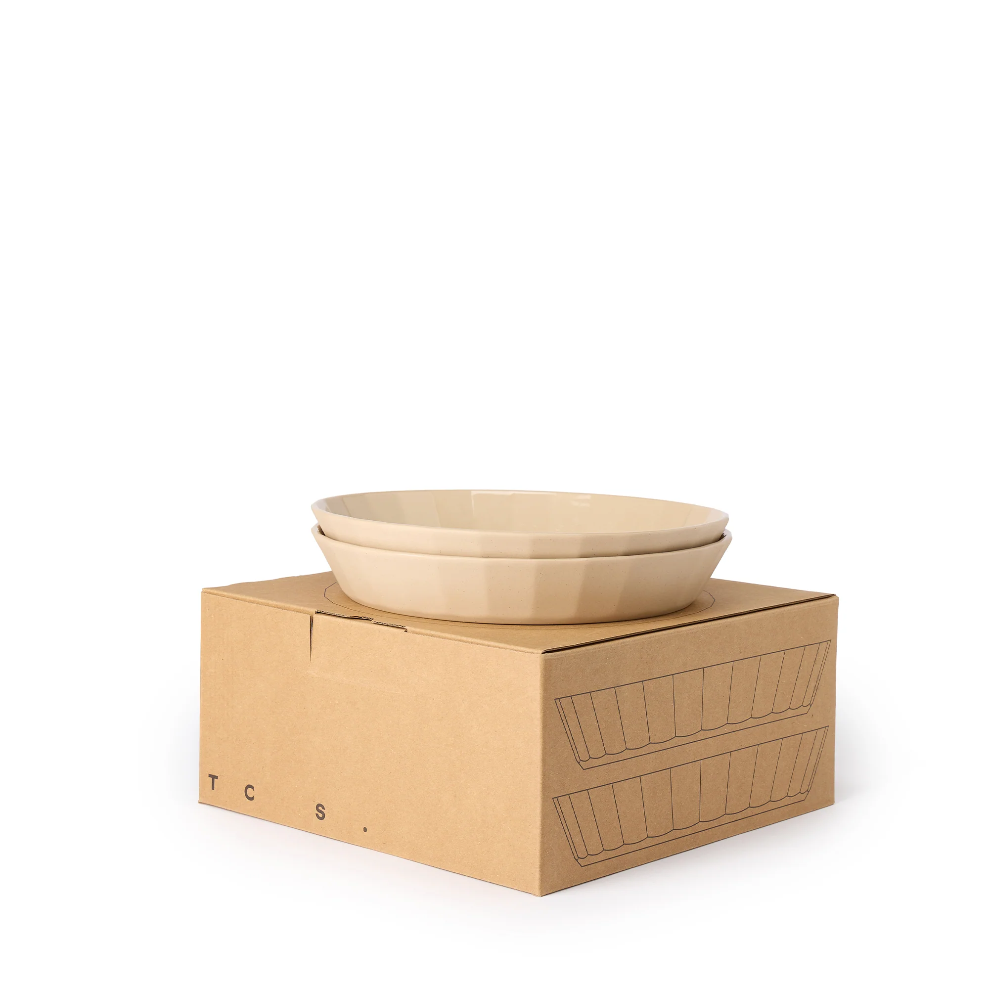 Fade Deep Plate Oatmeal 22cm (Set of 2) - Image 8