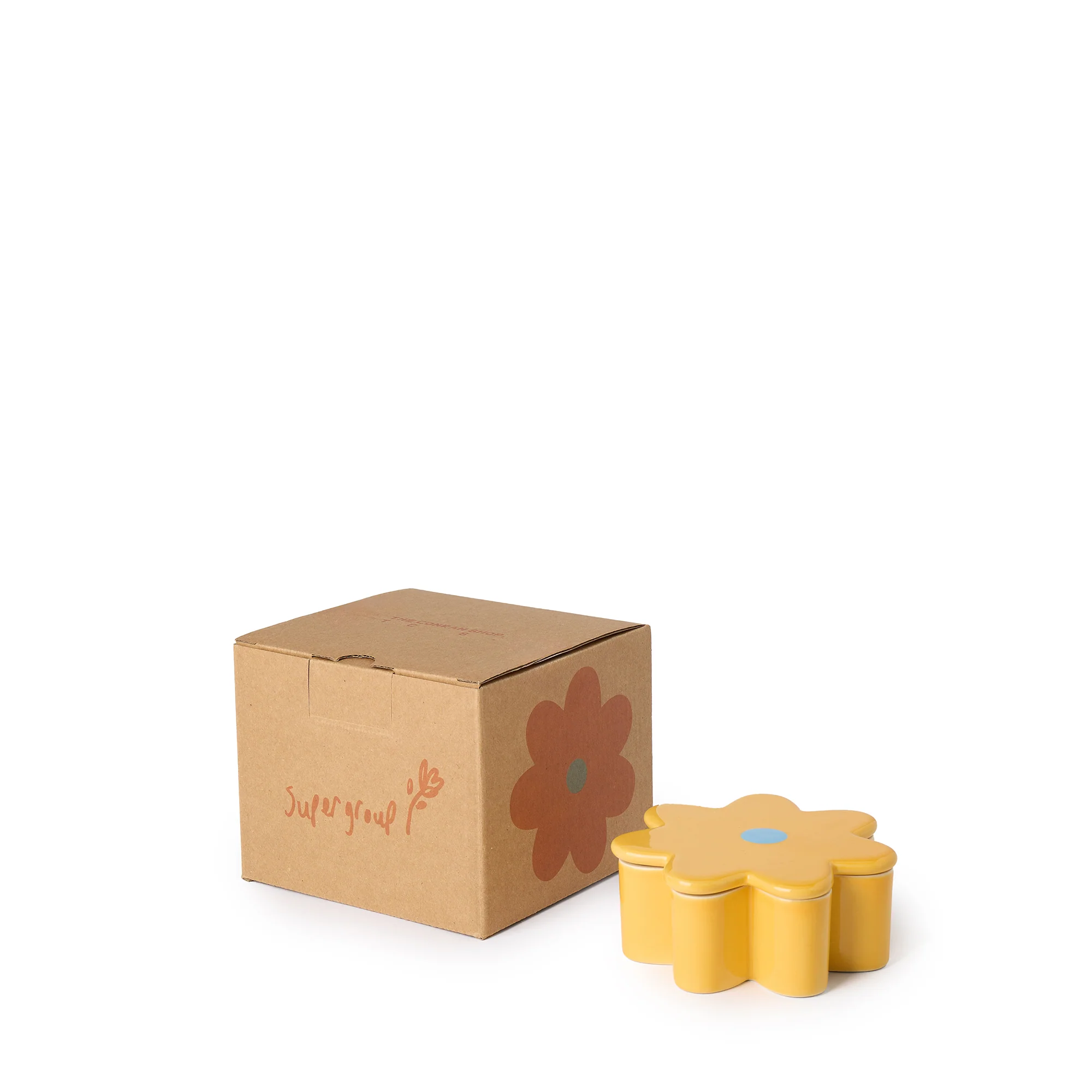 Oddments Bits and Bobs Pot Yellow - Image 7