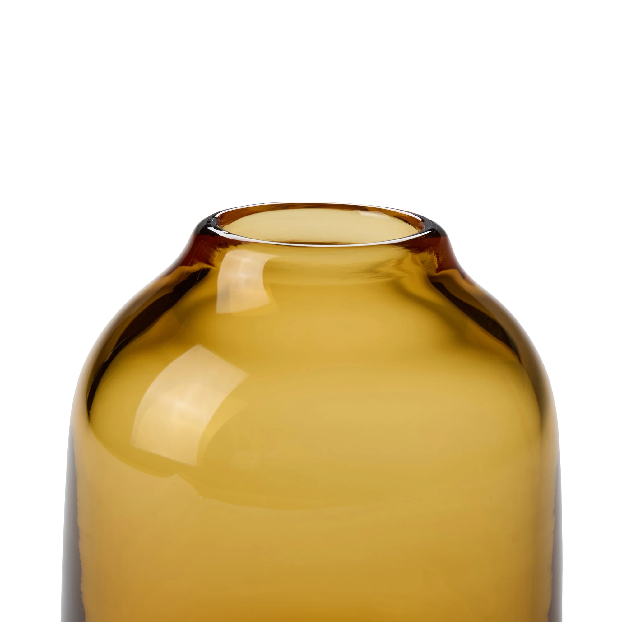 Pod Vase Amber 13cm - Image 5