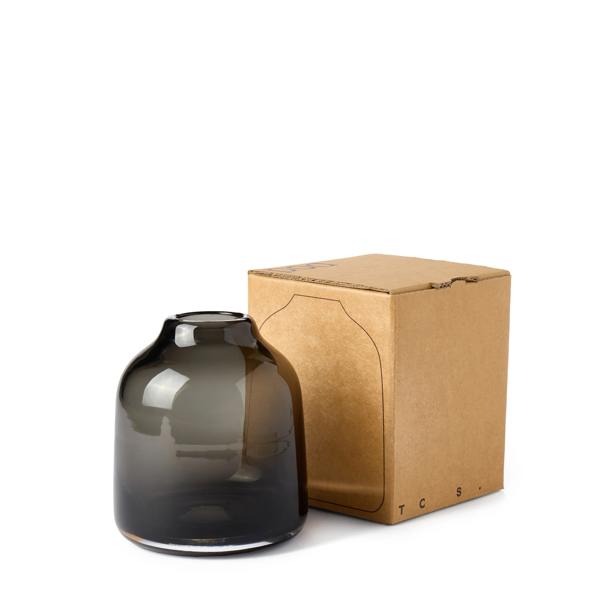 Pod Vase Smoke 13cm - Image 6