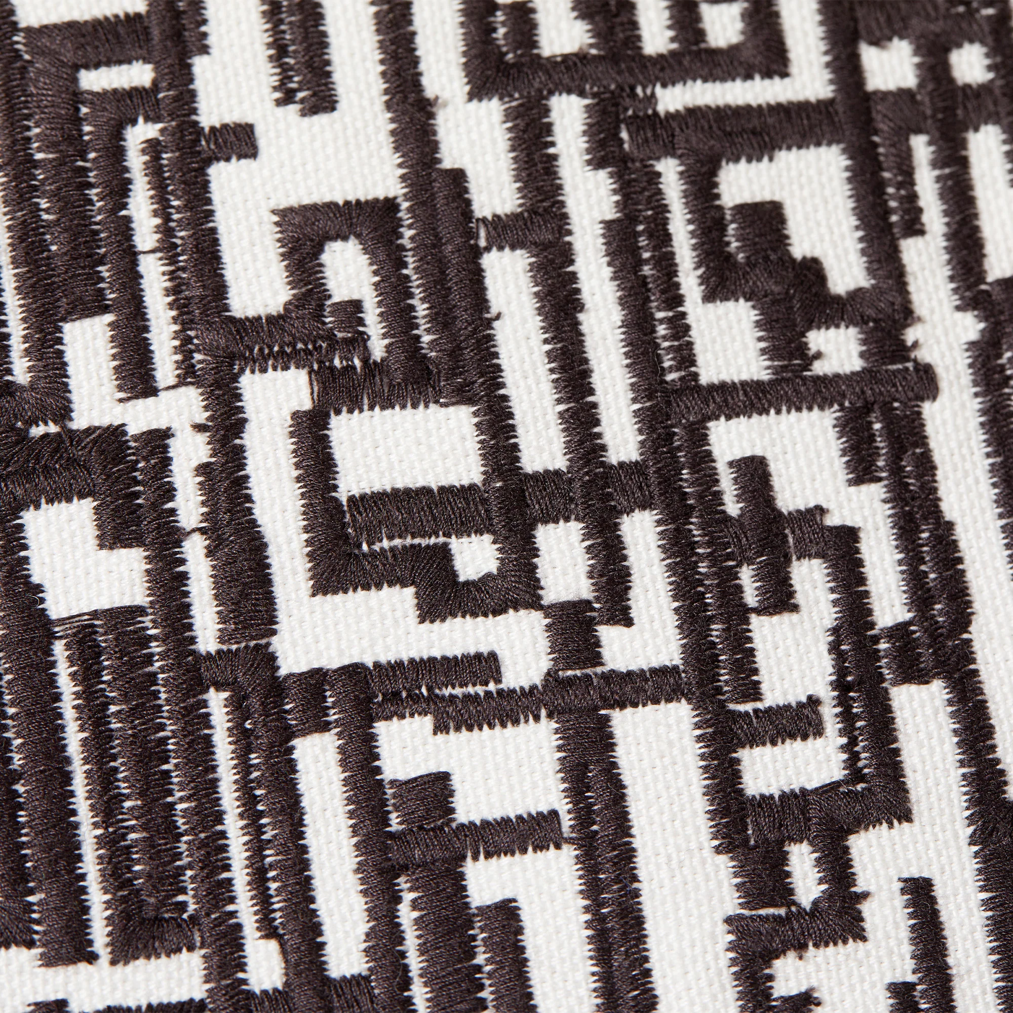 Quinn Charcoal Cushion Cover 50 x 50cm - Image 5