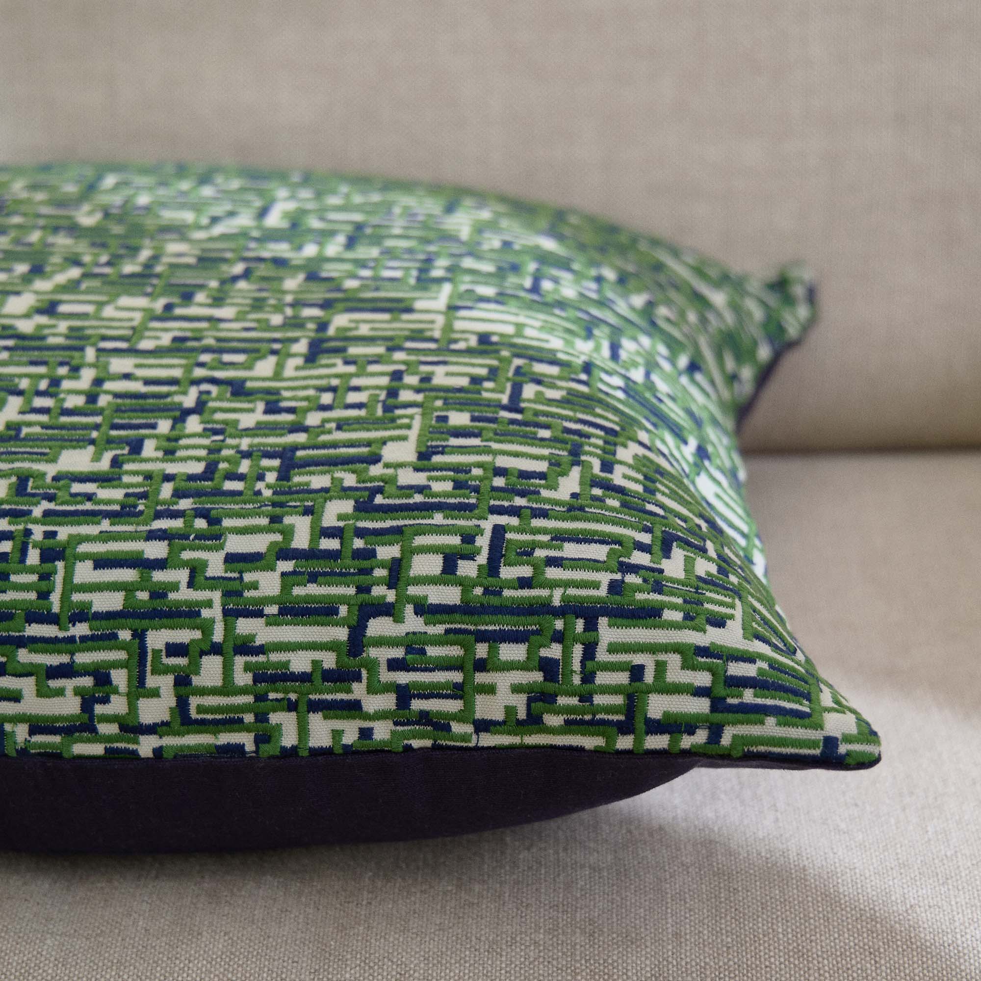 Quinn Green Cushion Cover 50 x 50cm - Image 4