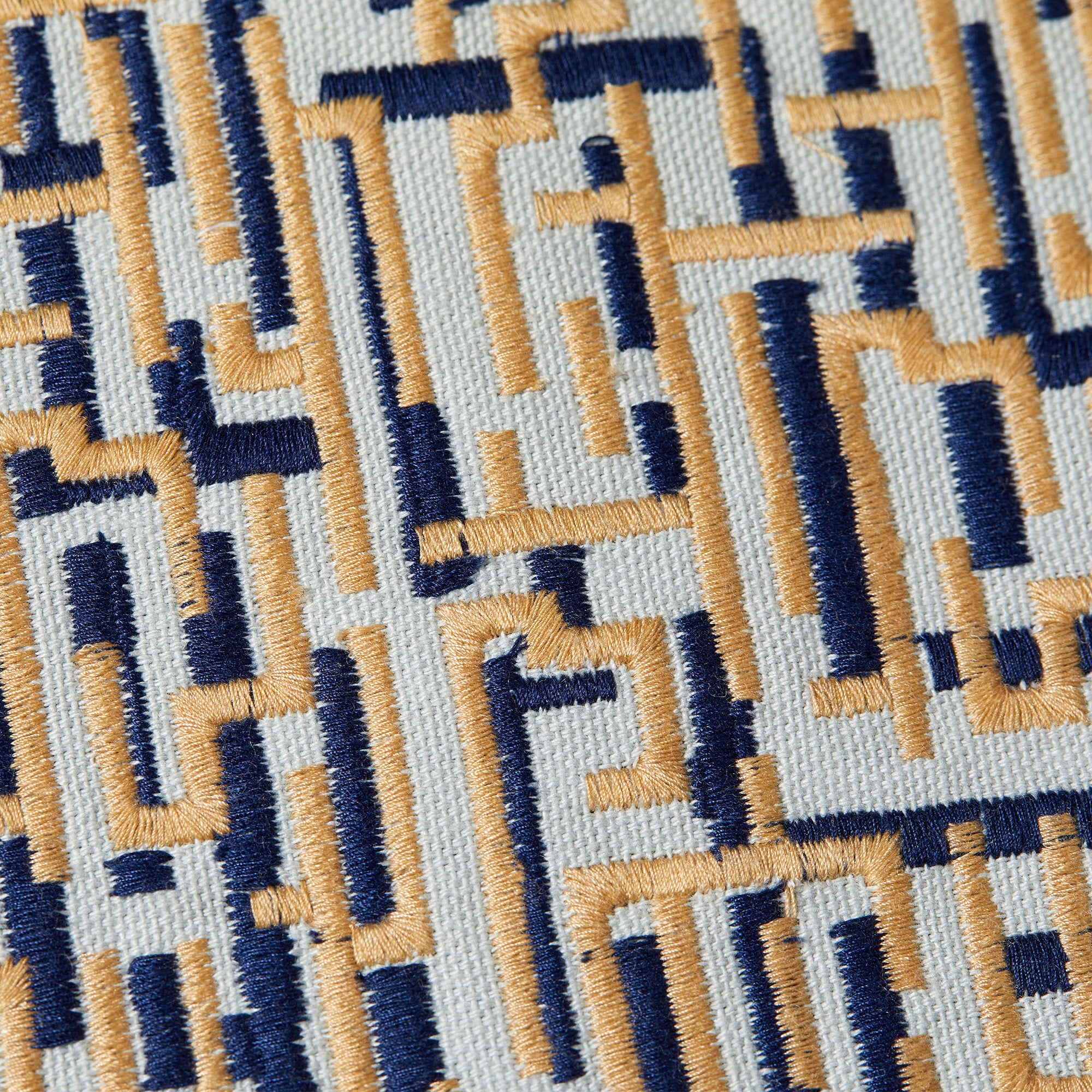 Quinn Ochre Cushion Cover 50 x 50cm - Image 6
